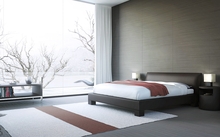 beds interior bedroom window panes modern 3d 1600x888 wallpaper 